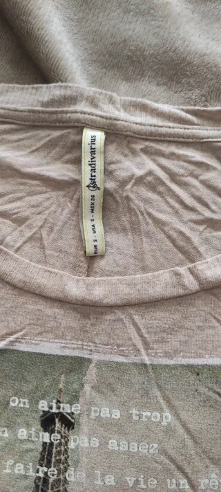 Camiseta Stradivarius Talla S
