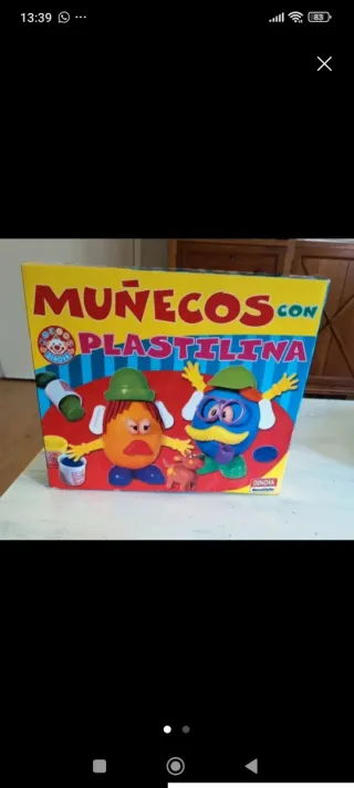 Lote herramientas plastilina y juego