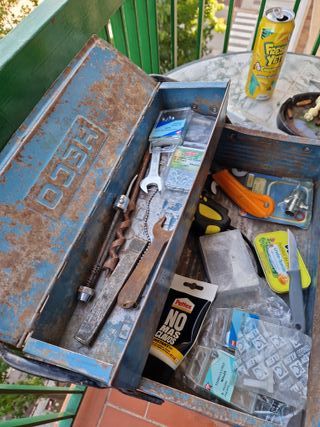 Caja de herramientas HECO azul