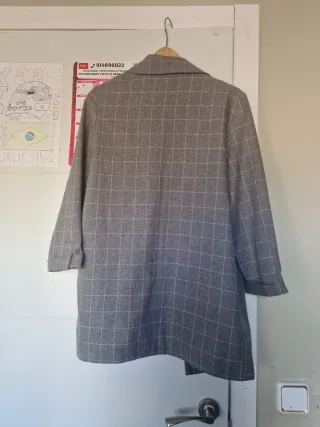 Americana/ Blazer gris 
