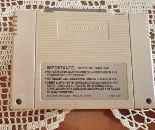 Super Mario World PAL España SNSP-MW-ESP