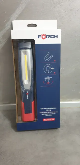 Lampada LED Forch Ricaricabile Professionale