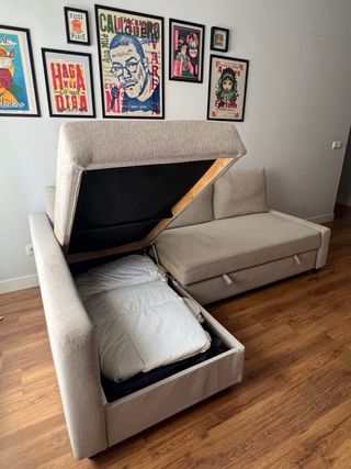 URGE** Sofá Cama Ikea FRIHETEN Beige