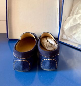 Zapatos Pablosky niño azul y naranja T.35