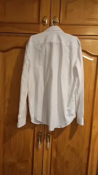 Camisa Lacoste Blanca Talla 40