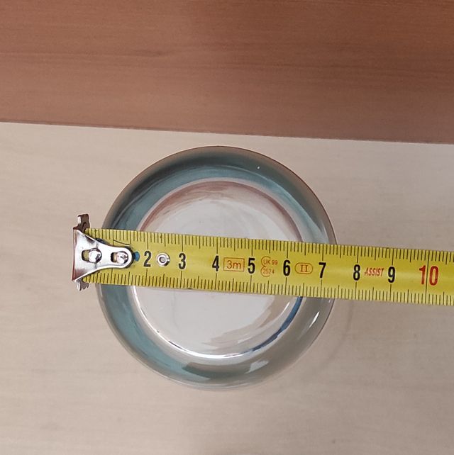 2 JARRONES CRISTAL Paşabahçe