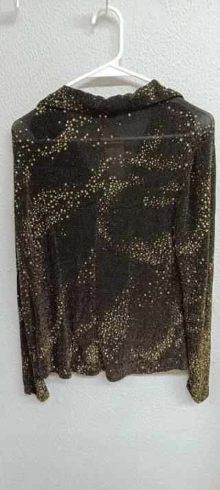 Blusa Vintage Brillante - fabricada en Italia