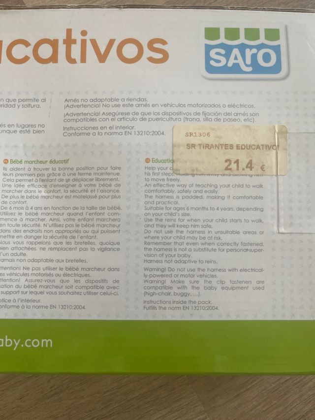 Tirantes educativos Saro