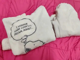 Pijama Snoopy women'secret Blanco