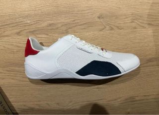 Zapatillas Lacoste Blancas y Azules