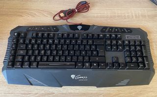 Teclado Gaming Genesis Negro/Multicolor
