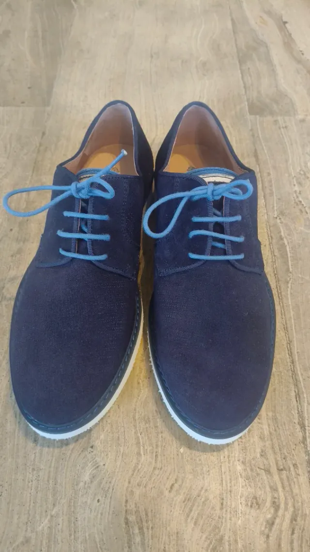 Zapatos Rodia Azul Talla 42