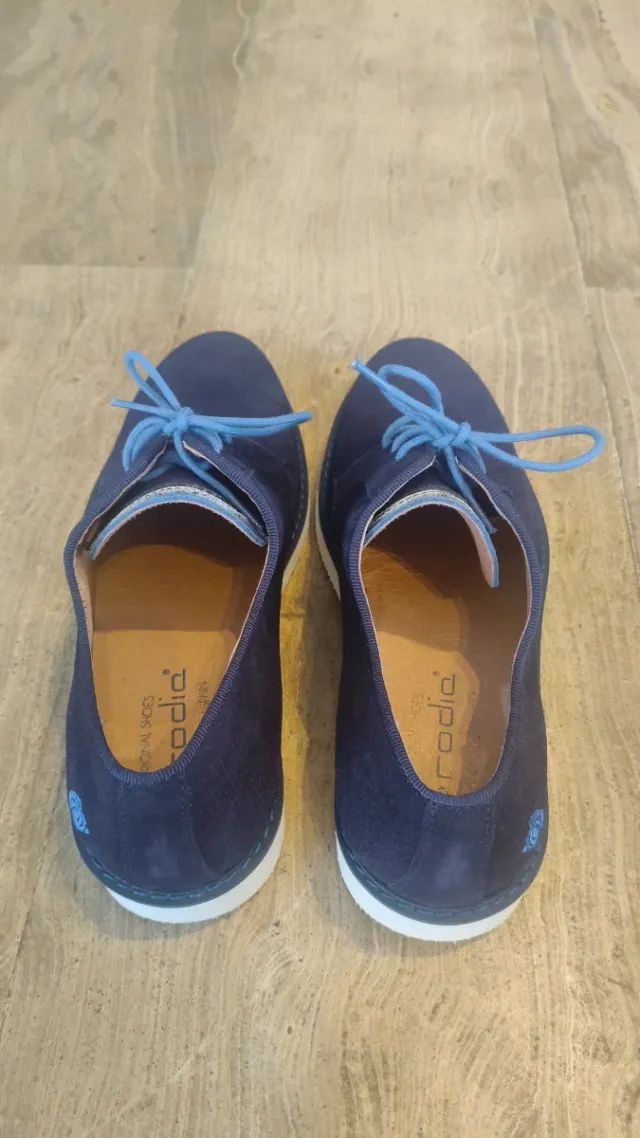 Zapatos Rodia Azul Talla 42