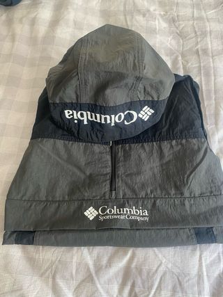 Chaqueta Columbia Negra y Gris