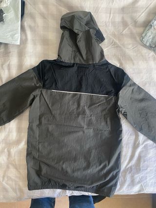 Chaqueta Columbia Negra y Gris