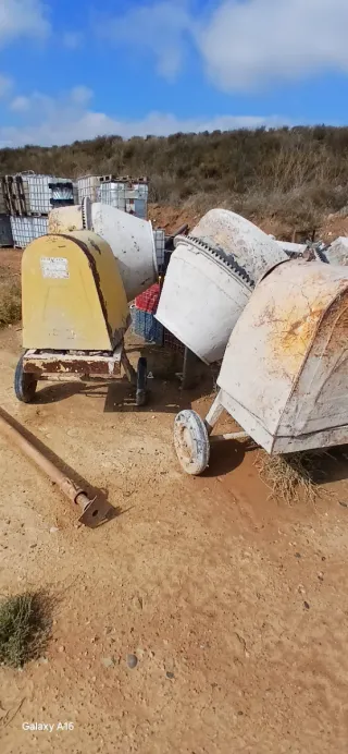 Hormigoneras perfecto estado son unas 8 