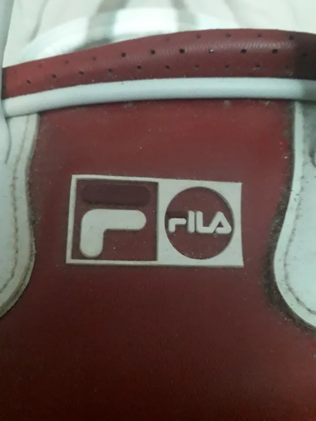 Bolso Fila Rojo y Blanco
