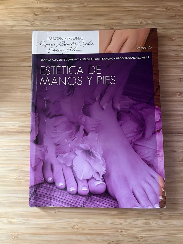 Libro Estética de Manos y Pies Paraninfo