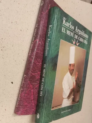 2 Libros Karlos Arguiñano El Menu De Cada Dia 