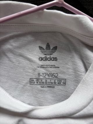 Camiseta Adidas Blanca 