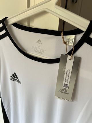 Camiseta Adidas Deportiva Blanca Talla M