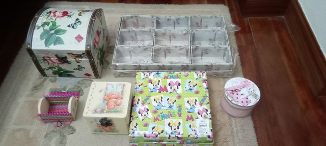 Lote Cajas Decorativas Guardar Cosas