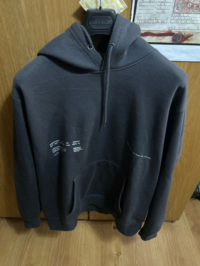 Sudadera Lefties gris azulado