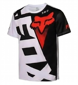 Camiseta Fox Manga Corta Blanca