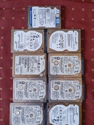 Lote 11 Discos Duros 2x250GB + 9x500GB
