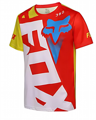 Camiseta Fox Manga Corta Roja