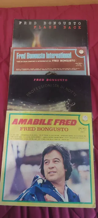 Fred Bongusto - 4 Vinili 33 Giri prezzi 12 ognuno