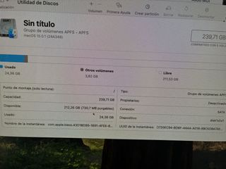 Imac Apple 21.5 2014 Plata