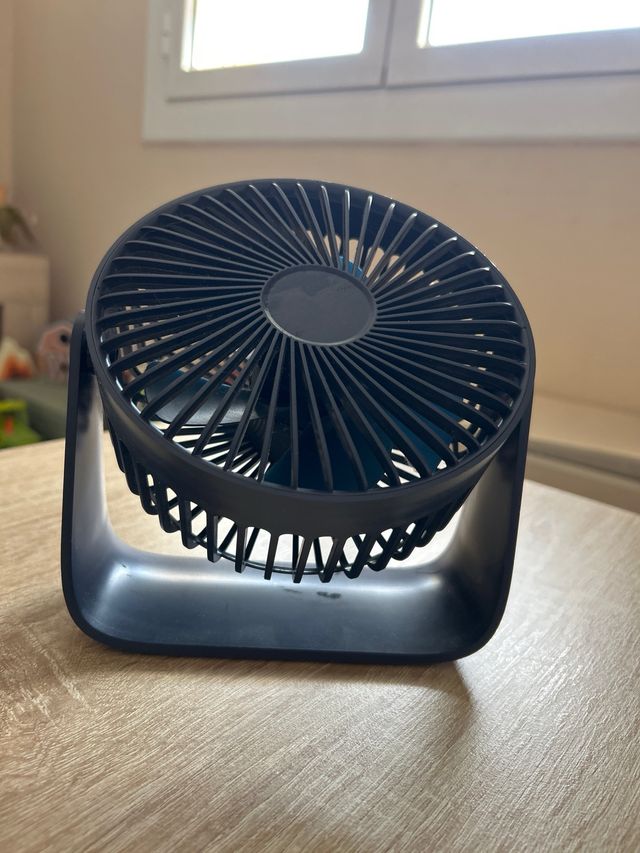 Ventilador USB azul