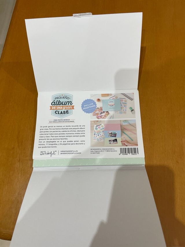 Pequeño álbum de una gran clase