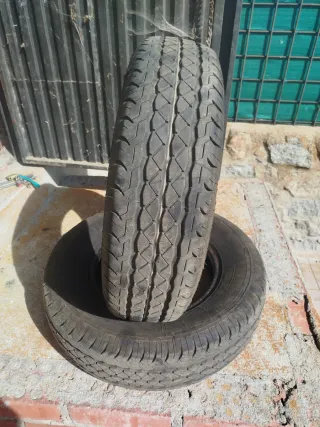 Ruedas 185 R14C marca aplus. Prácticamente nuevas
