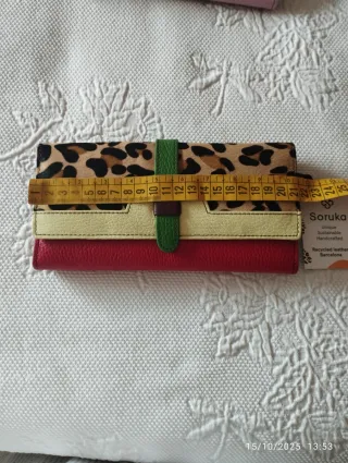 Cartera Soruka Piel Reciclada Multicolor