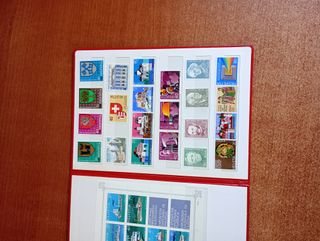 Sellos Suiza 1978 PTT Oficial