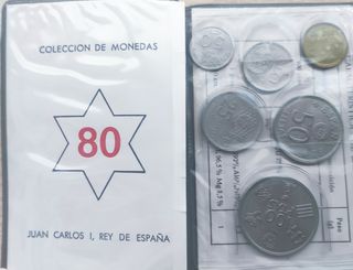 Colección de monedas España Mundial 82