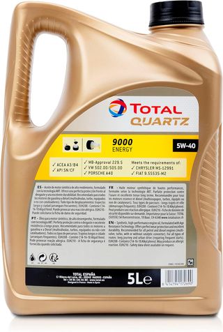 Aceite Total Quartz 9000 Energy 5W40 5L