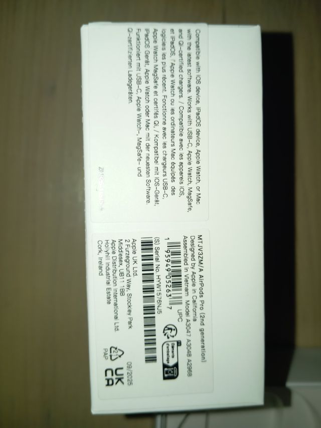 Cuffie Apple Bianche