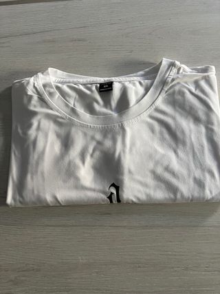 Camiseta sin mangas blanca XXL