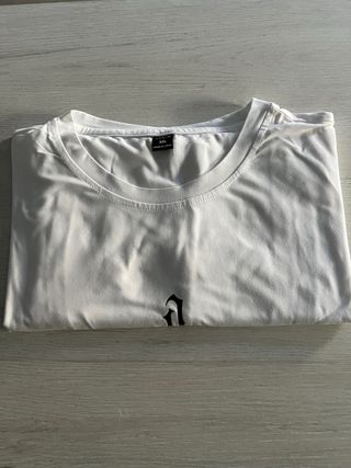 Camiseta sin mangas blanca XXL