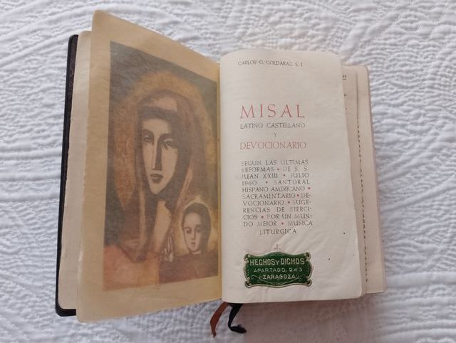 MISAL LATINO CASTELLANO DEVOCIONARIO