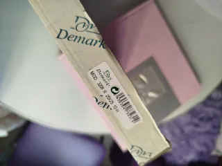 Álbum de fotos rosa con diseño comunión