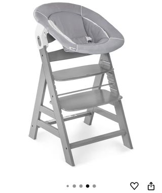 Hamaca trona Hauck gris