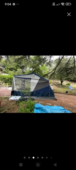 Tela Carro Tienda Sin Comanche