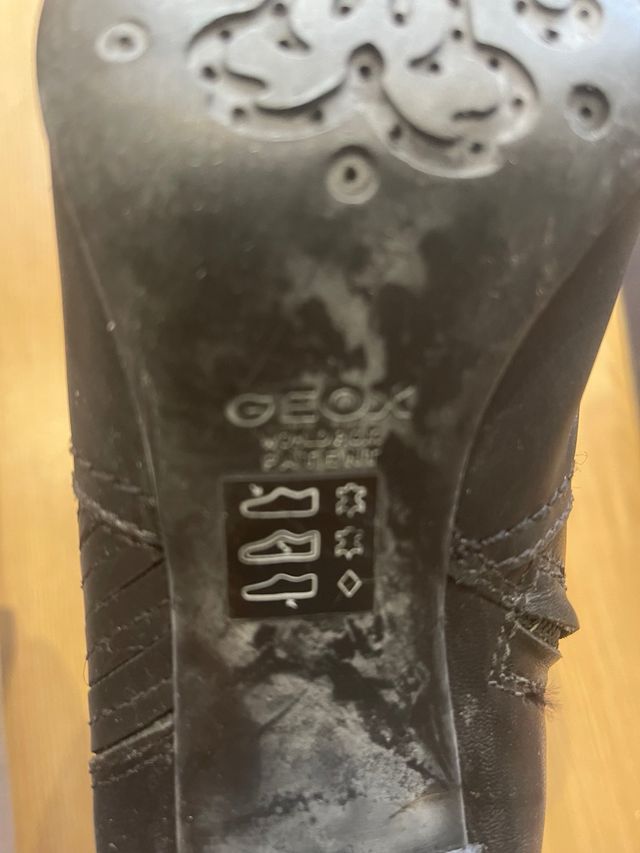 Botas de piel, alta calidad Geox