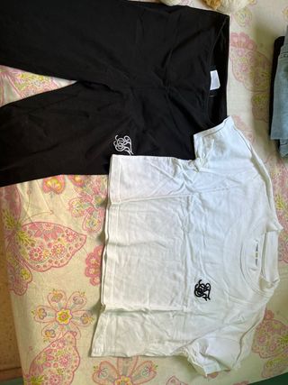 Conjunto SikSilk Negro y Blanco