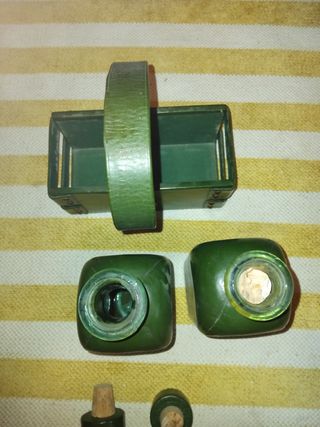 Portabottiglie in pelle per Whisky e Cognac