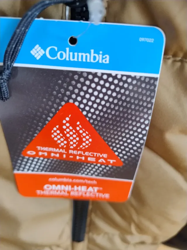 Cazadora Columbia Negra y Marrón